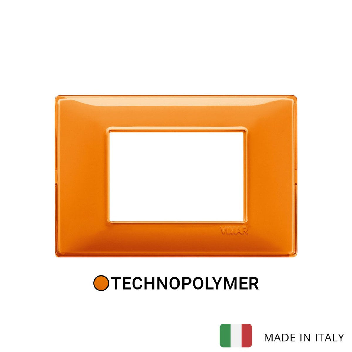 Vimar Plana Plate 3M Technopolymer Reflex Orange