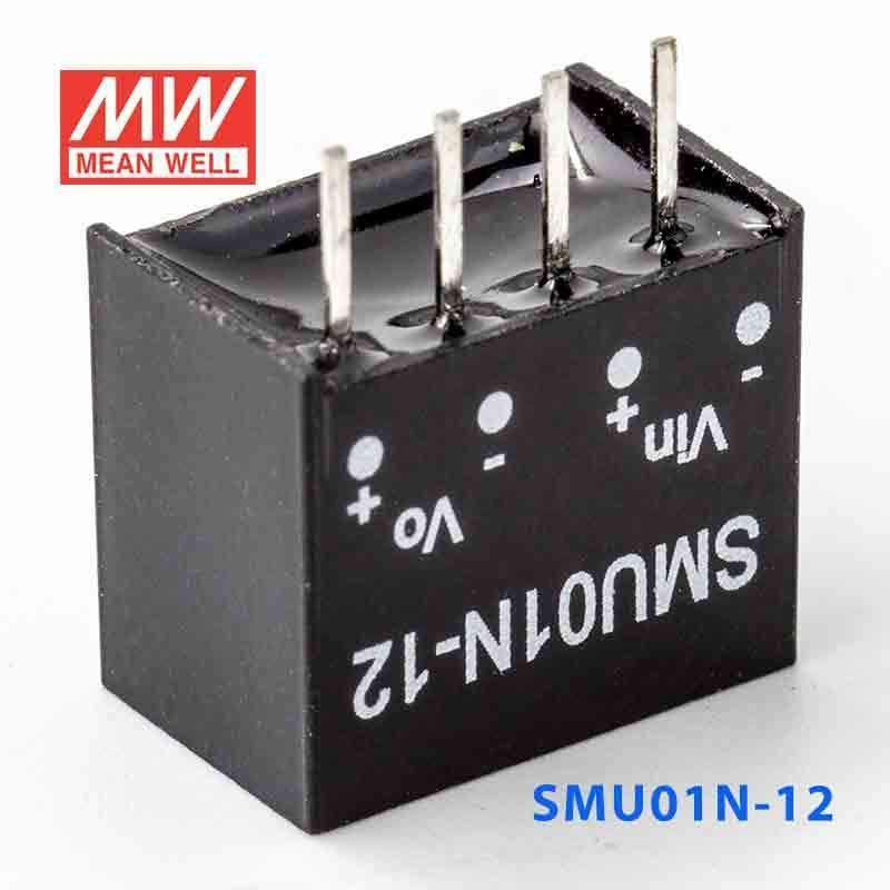 Mean Well SMU01N-12 DC-DC Converter - 1W - 21.6~26.4V in 12V out 84mA - PHOTO 3