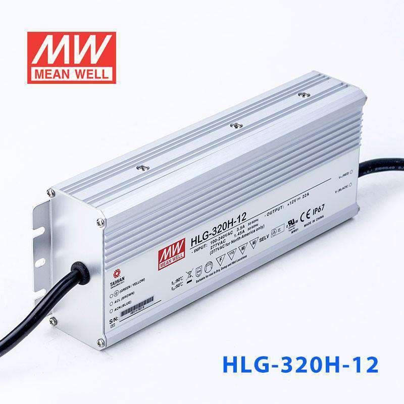Mean Well S-HLG-320H-12 Power Supply 264W 12V with AU/NZ plug 22A - PHOTO 1