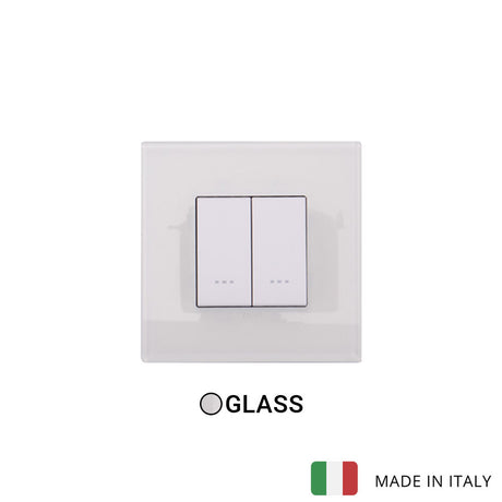 Vimar Eikon Wood 2 Gang Switch - Oak - 16A - PHOTO 3