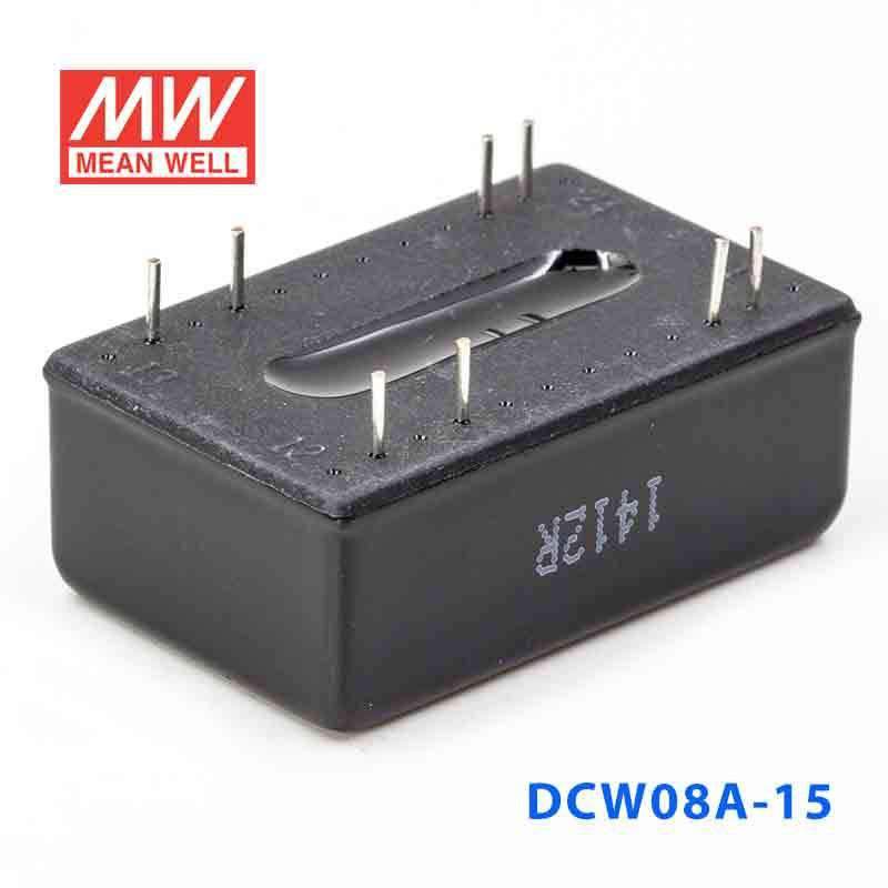 Mean Well DCW08A-15 DC-DC Converter - 8W - 9~18V in ±15V out 267mA - PHOTO 3