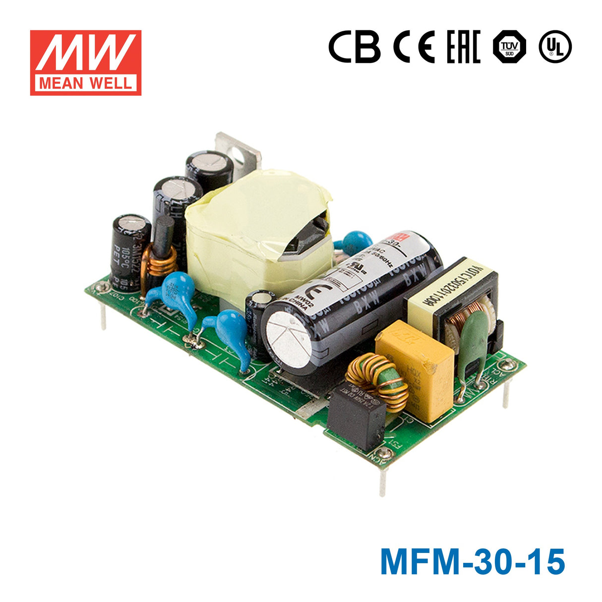 Mean Well MFM-30-15 Power Supply 30W 15V 2A
