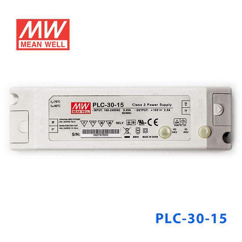 Mean Well PLC-30-15 Power Supply 30W 15V - PFC 2A - PHOTO 2