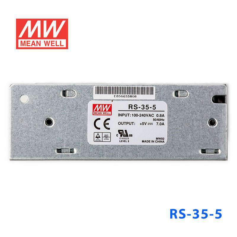 Mean Well RS-35-5 Power Supply 35W 5V 7A - PHOTO 2