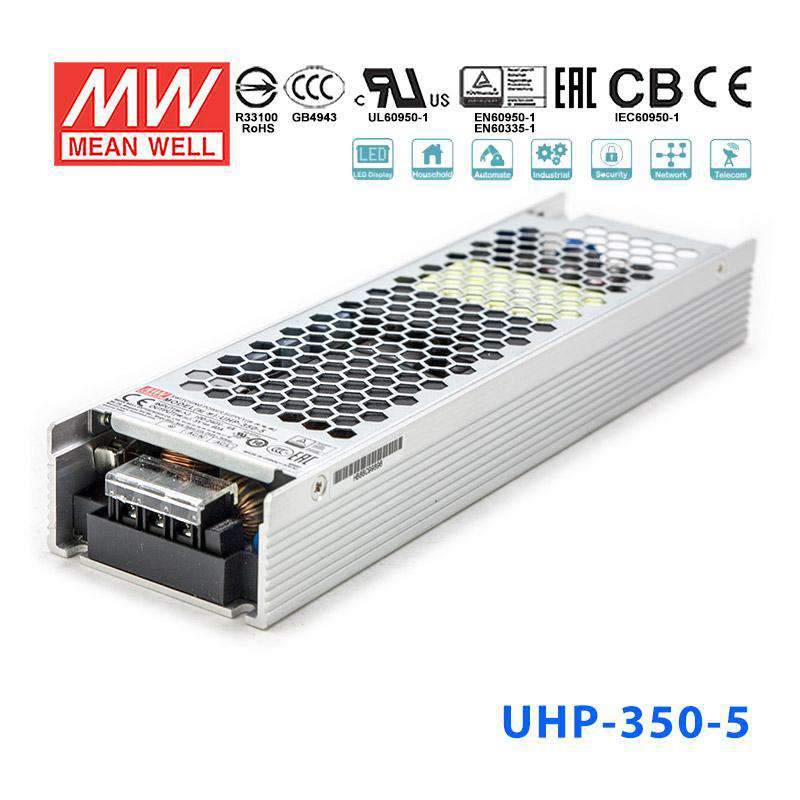 Mean Well UHP-350-5 Power Supply 300W 5V 60A