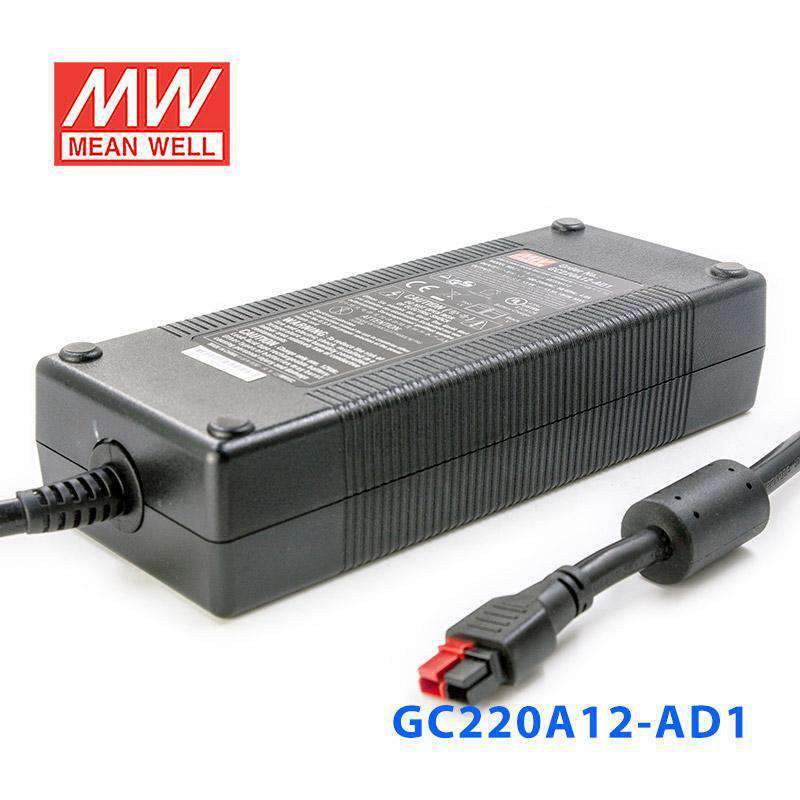 Mean Well GC220A12-AD1 Portable Chargers 183.6W 13.6V 13.5A - Green Adaptor - PHOTO 1
