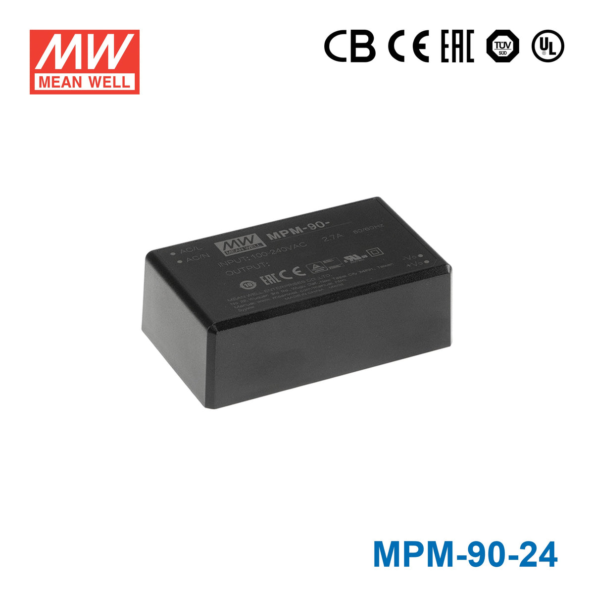 Mean Well MPM-90-24 Power Supply 90W 24V 3.75A