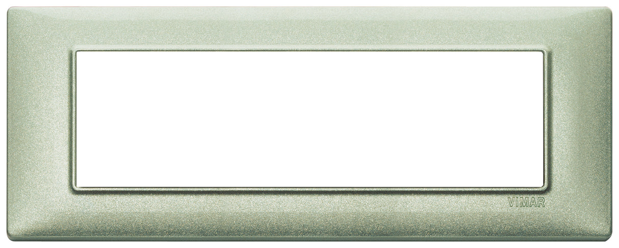 Vimar Plana Plate 7M Metallized Green