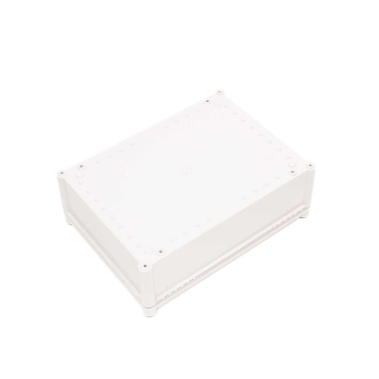 Boxco S-Series 280x380x130mm Plastic Enclosure, IP67, IK08, PC, Grey Cover, Screw Type - PHOTO 2