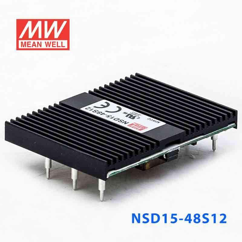 Mean Well NSD15-48S12 DC-DC Converter - 15W - 18~72V in 12V out 1.25A - PHOTO 1
