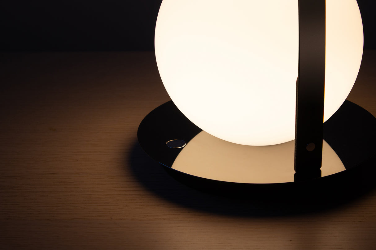 Pablo Table Bola Lantern Brass / Black - PHOTO 15