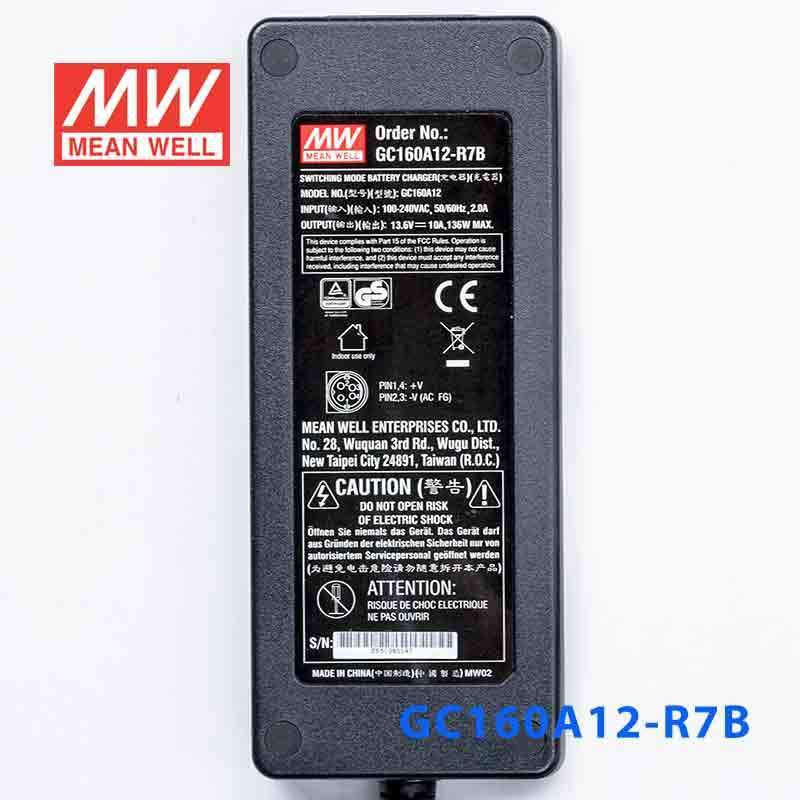 Mean Well GC160A12-R7B Portable Chargers 136W 13.6V 10A - Green Adaptor - PHOTO 2