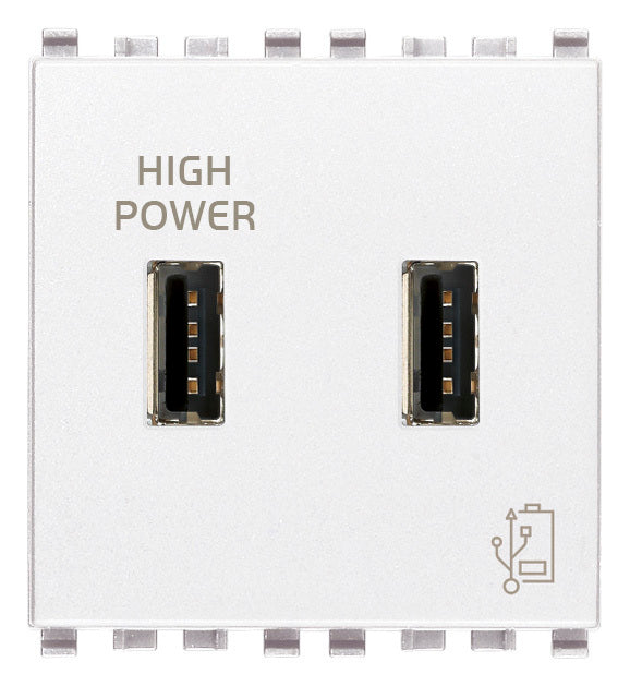 Eikon 5V 1A USB Supply Unit 2M White