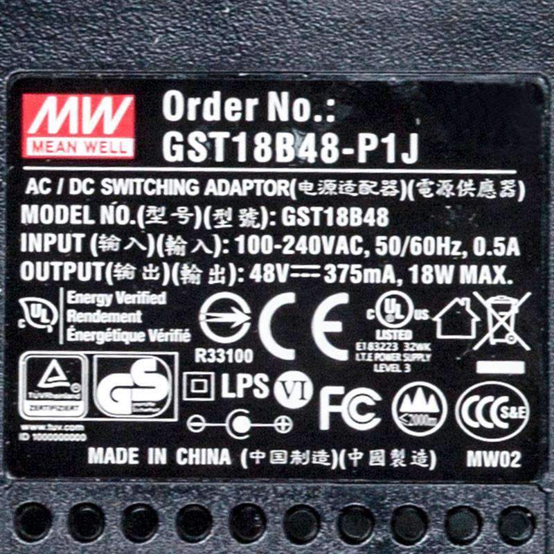 Mean Well GST18B48-P1J Power Supply 18W 48V 375mA - PHOTO 4