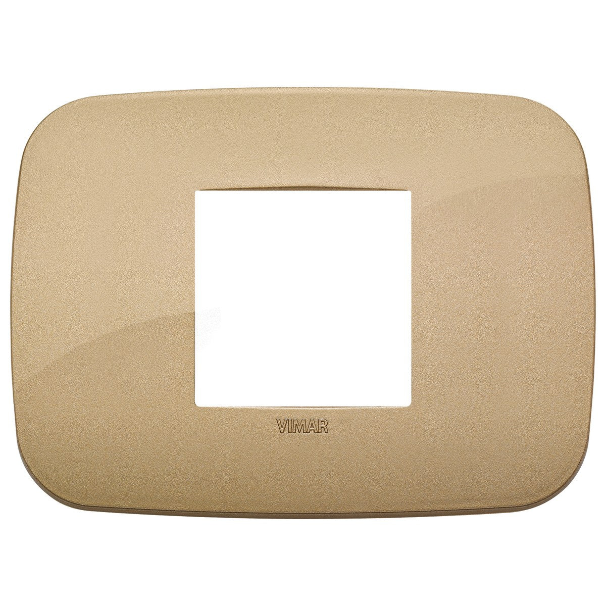 Vimar Arke Round Plate 2centrM Techno Antique Gold