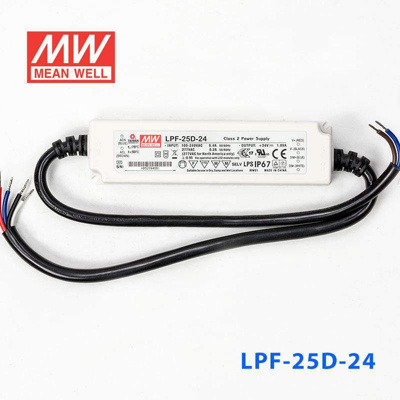 Mean Well LPF-25D-24 Power Supply 25W 24V - Dimmable 1.05A - PHOTO 2