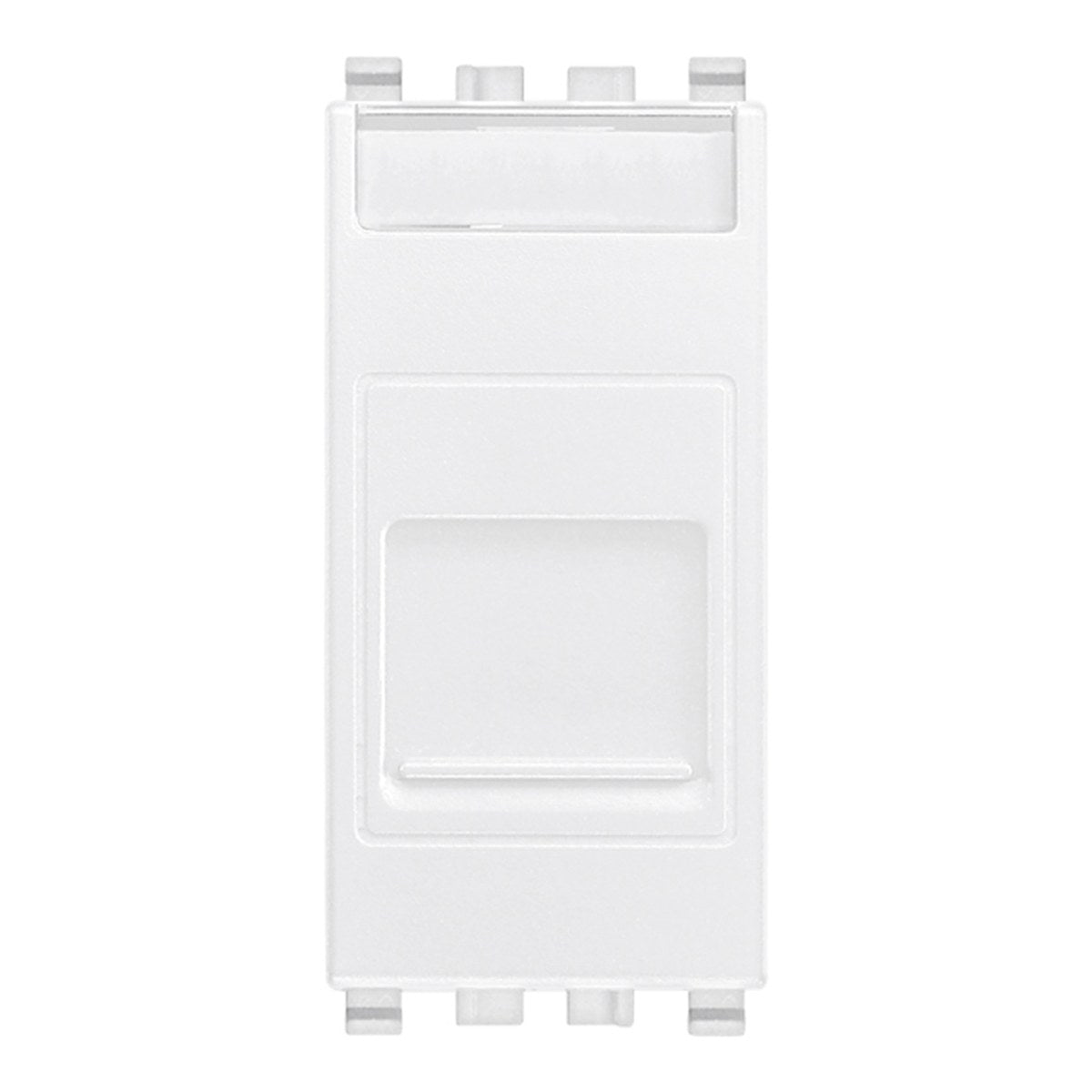 Eikon RJ45 Cat 6 UTP Outlet With Cover White