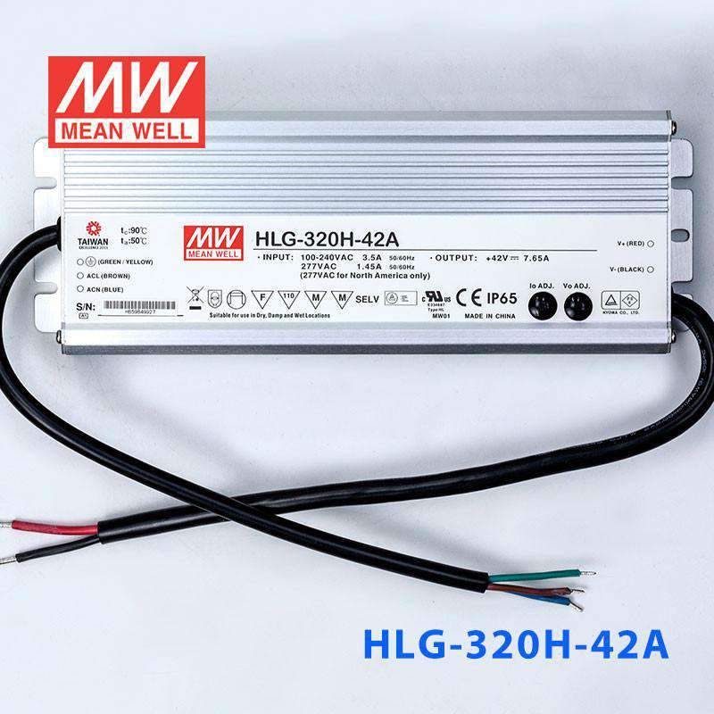 Mean Well HLG-320H-42A Power Supply 320W 42V - Adjustable 7.65A - PHOTO 2