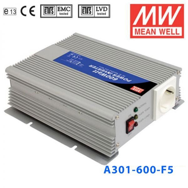 Mean Well A301-600-B2 Modified sine wave 600W 110V - DC-AC Inverter
