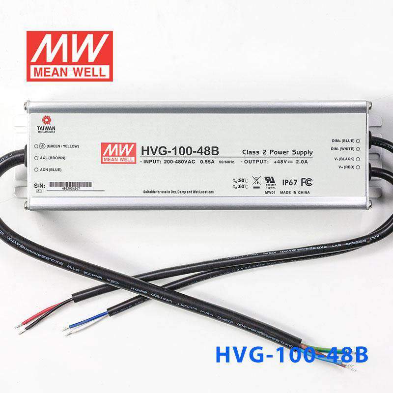 Mean Well HVG-100-48B Power Supply 100W 48V - Dimmable 2A - PHOTO 2