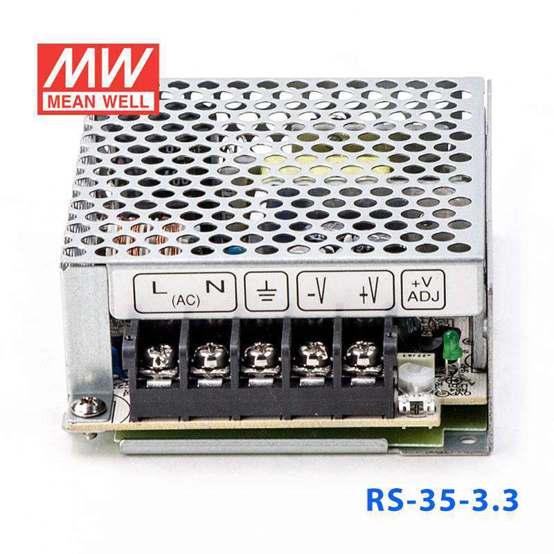 Mean Well RS-35-3.3 Power Supply 35W 3.3V 7A - PHOTO 4