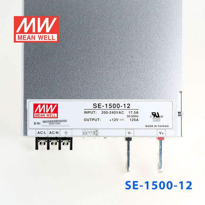 Mean Well SE-1500-12 Power Supply 1500W 12V 125A - PHOTO 2