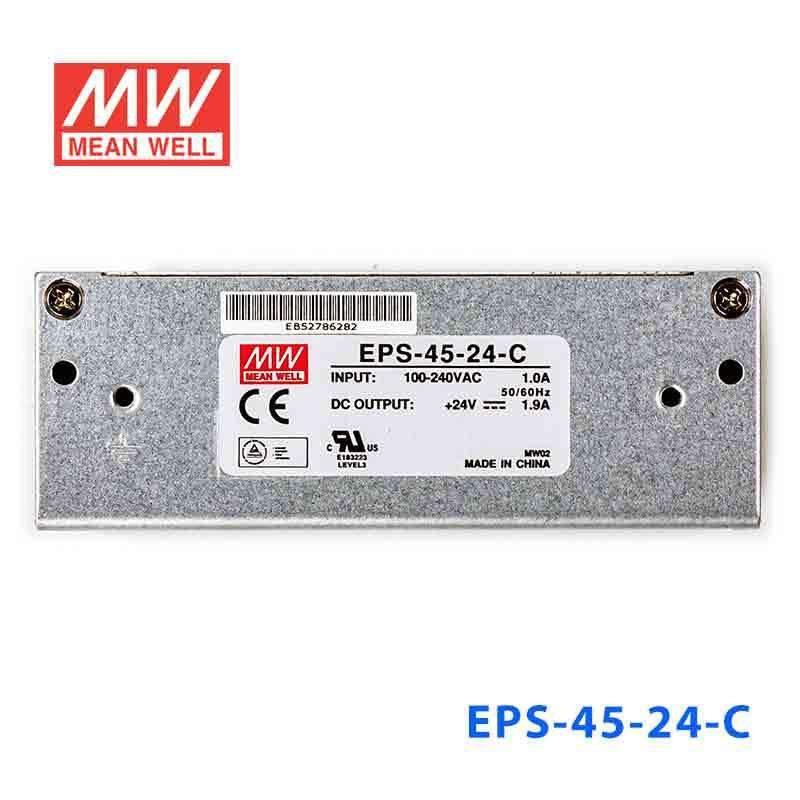 Mean Well EPS-45-24-C Power Supply 45W 24V 1.9A - PHOTO 2