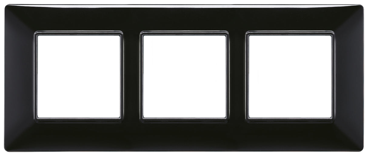 Vimar Plana Plate 6M Technopolymer Black