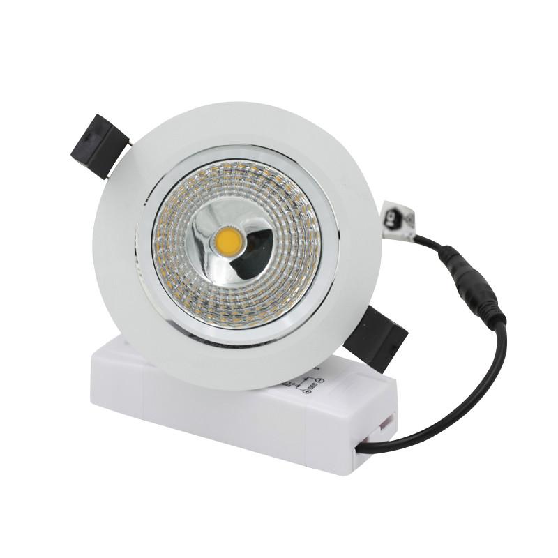 LEDFocus 10W LED Downlight - Dimmable - Tiltable