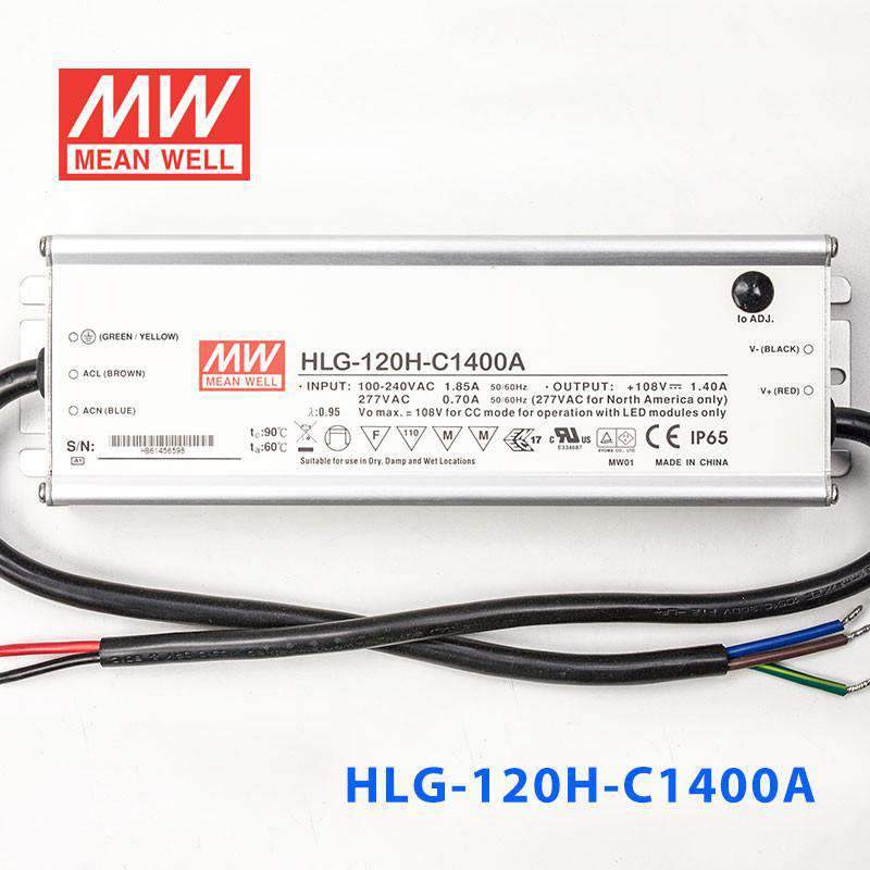Mean Well HLG-120H-C1400A Power Supply 151.2W 1400mA - Adjustable - PHOTO 2