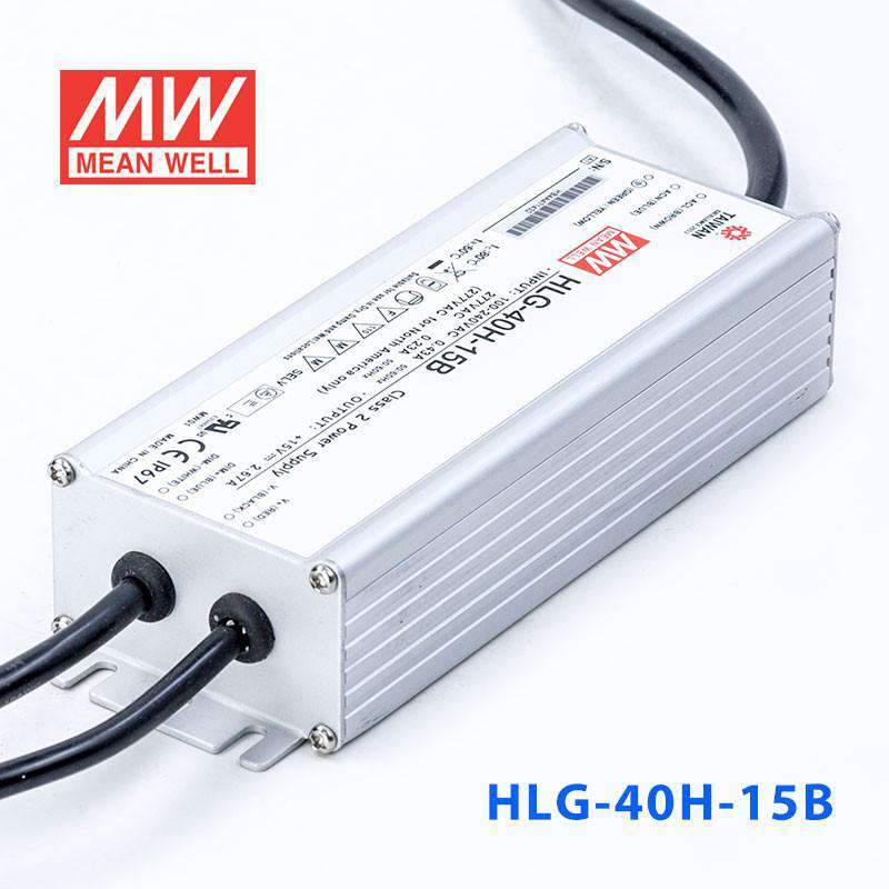 Mean Well HLG-40H-15B Power Supply 40W 15V - Dimmable 2.67A - PHOTO 3