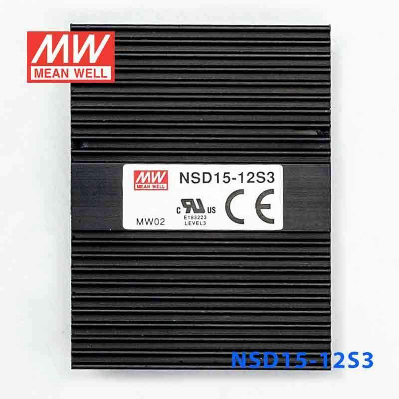 Mean Well NSD15-12S3 DC-DC Converter - 12.375W - 9.4~36V in 3.3V out 3.75A - PHOTO 2