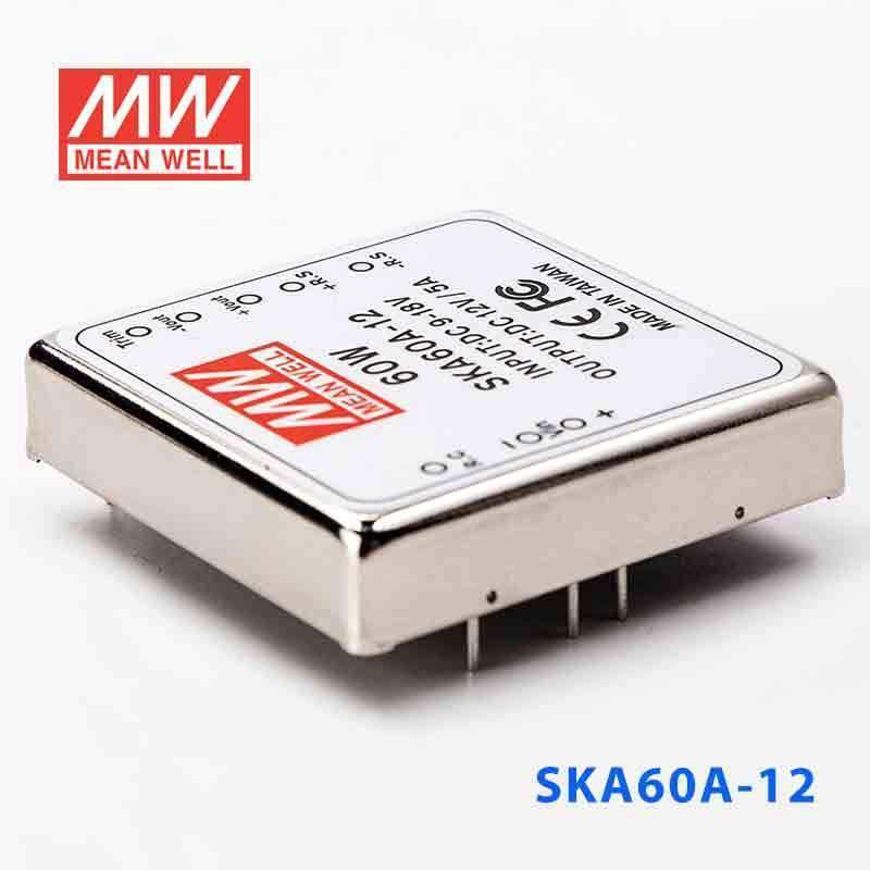 Mean Well SKA60A-12 DC-DC Converter - 60W - 9~18V in 12V out 5A - PHOTO 1