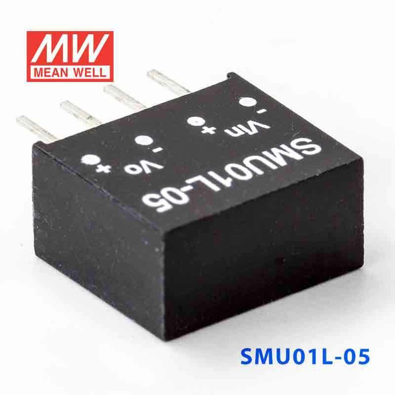 Mean Well SMU01L-05 DC-DC Converter - 1W - 4.5~5.5V in 5V out 200mA - PHOTO 1