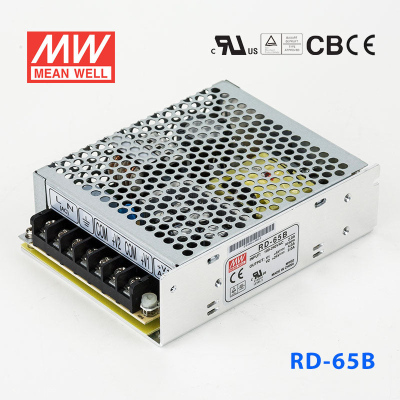 Mean Well RD-65B Power Supply 65W 5V 24V