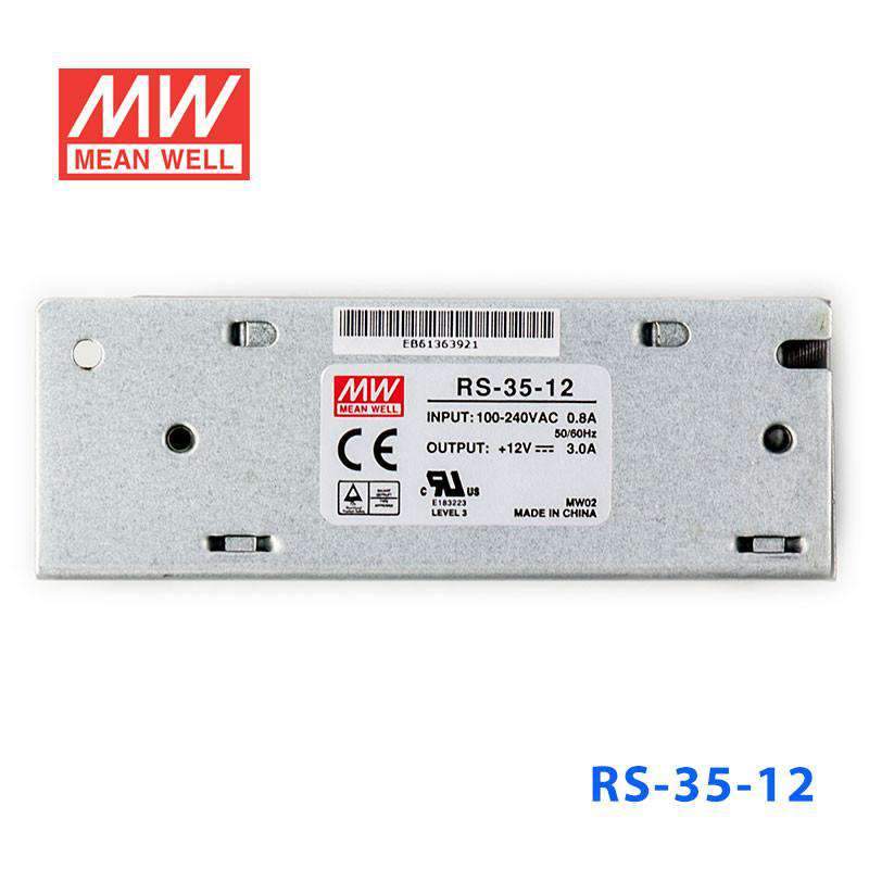 Mean Well RS-35-12 Power Supply 35W 12V 3A - PHOTO 2