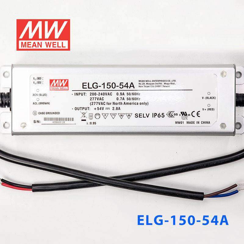 Mean Well ELG-150-54A Power Supply 150W 54V - Adjustable 2.8A - PHOTO 2
