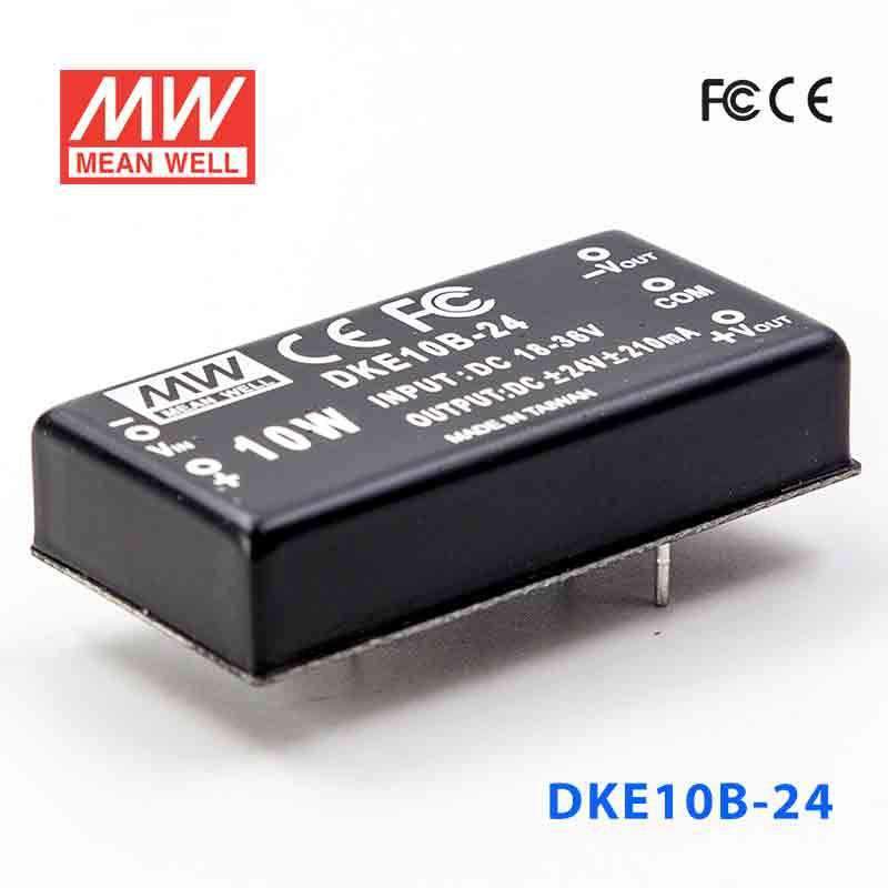 Mean Well DKE10B-24 DC-DC Converter - 10W - 18~36V in ±24V out 210mA