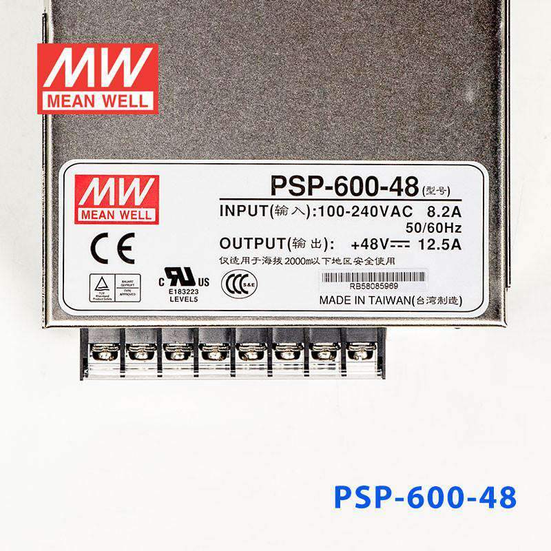 Mean Well PSP-600-48 Power Supply 600W 48V 12.5A - PHOTO 2