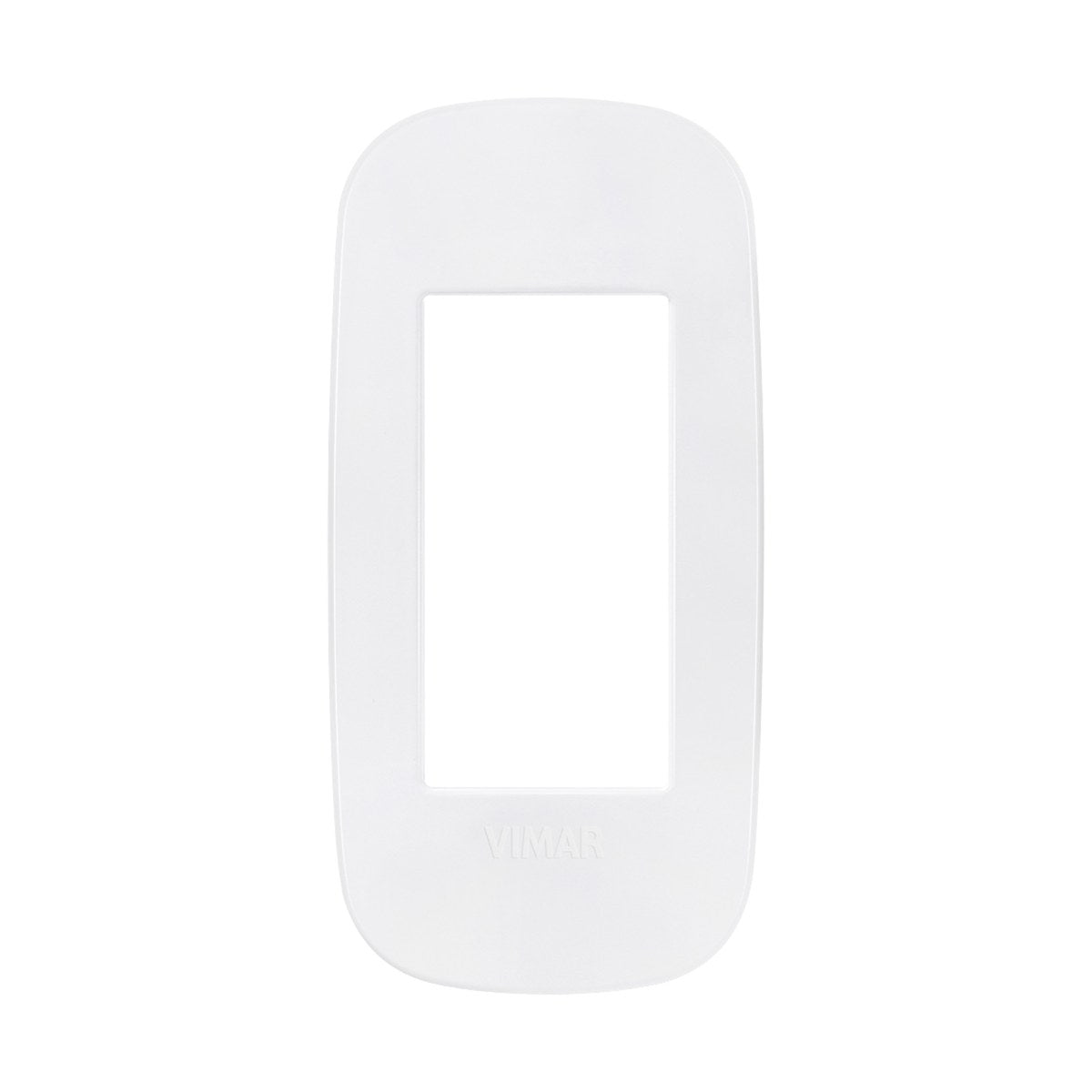 Vimar Arke Round Plate 1Mpan Technopolymer White