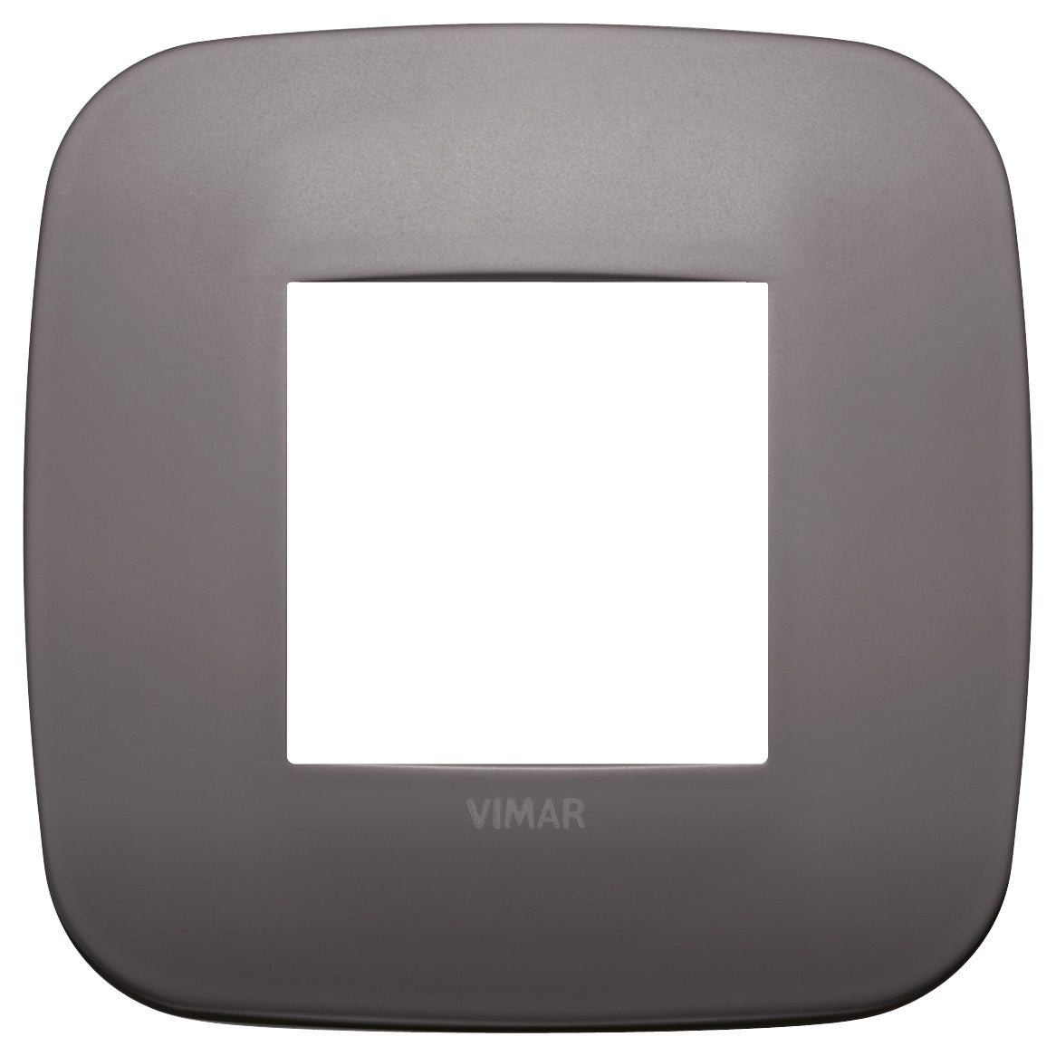 Vimar Arke Round Plate 2M Metal Dark Nickel