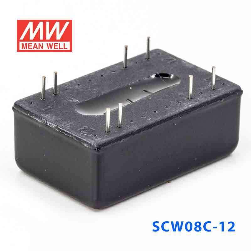Mean Well SCW08C-12 DC-DC Converter - 8W 36~72V DC in 12V out 670mA - PHOTO 4