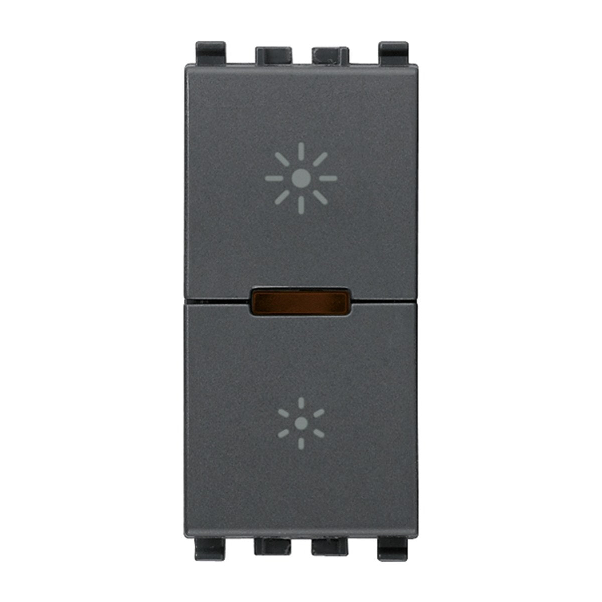 Vimar Eikon Universal Master Push Dimmer 230V Grey