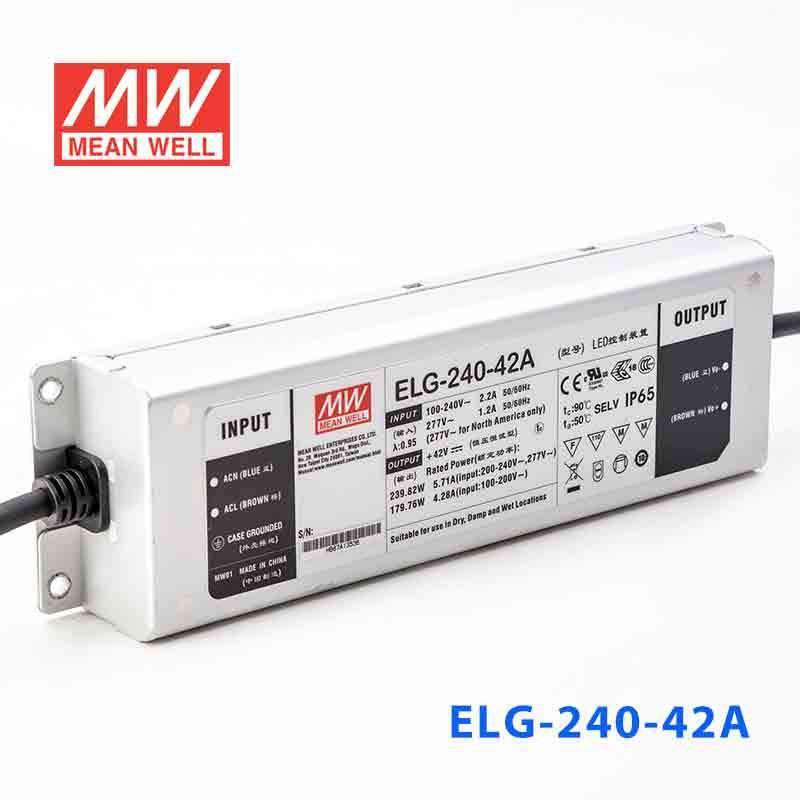 Mean Well ELG-240-42A Power Supply 240W 42V - Adjustable 5.71A - PHOTO 1