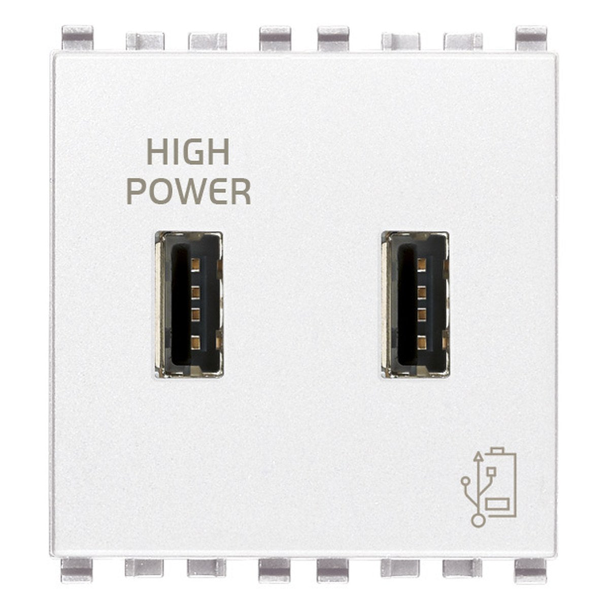 Eikon 5V 1A USB Supply Unit 2M White