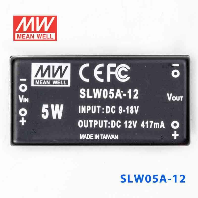 Mean Well SLW05A-12 DC-DC Converter - 5W - 9~18V in 12V out 417mA - PHOTO 2