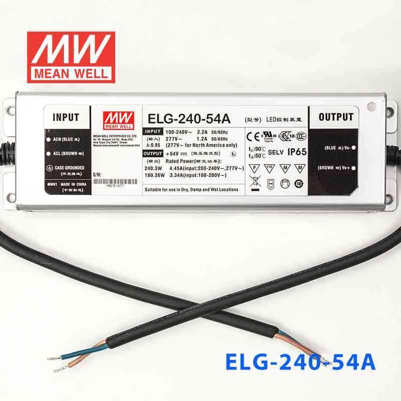 Mean Well ELG-240-54A Power Supply 240W 54V - Adjustable 4.45A - PHOTO 2