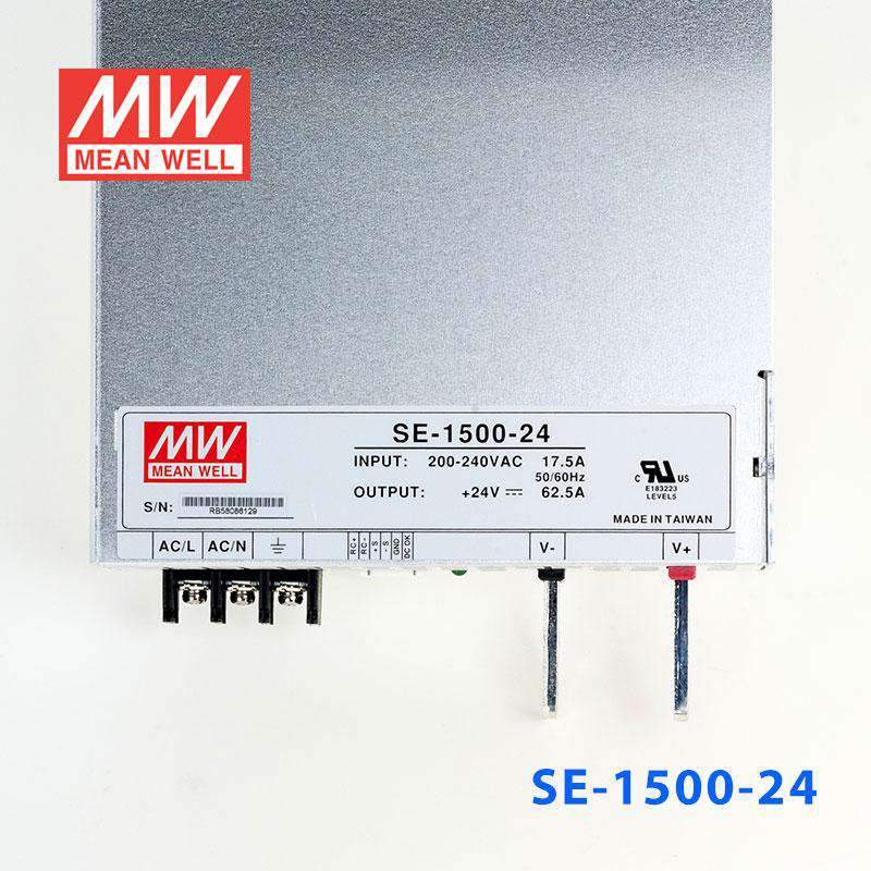 Mean Well SE-1500-24 Power Supply 1500W 24V 62.5A - PHOTO 2
