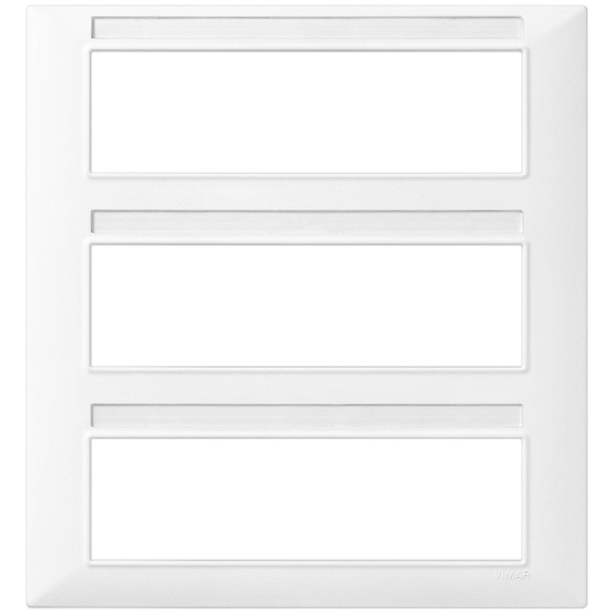 Vimar Plana Plate 21M Technopolymer White