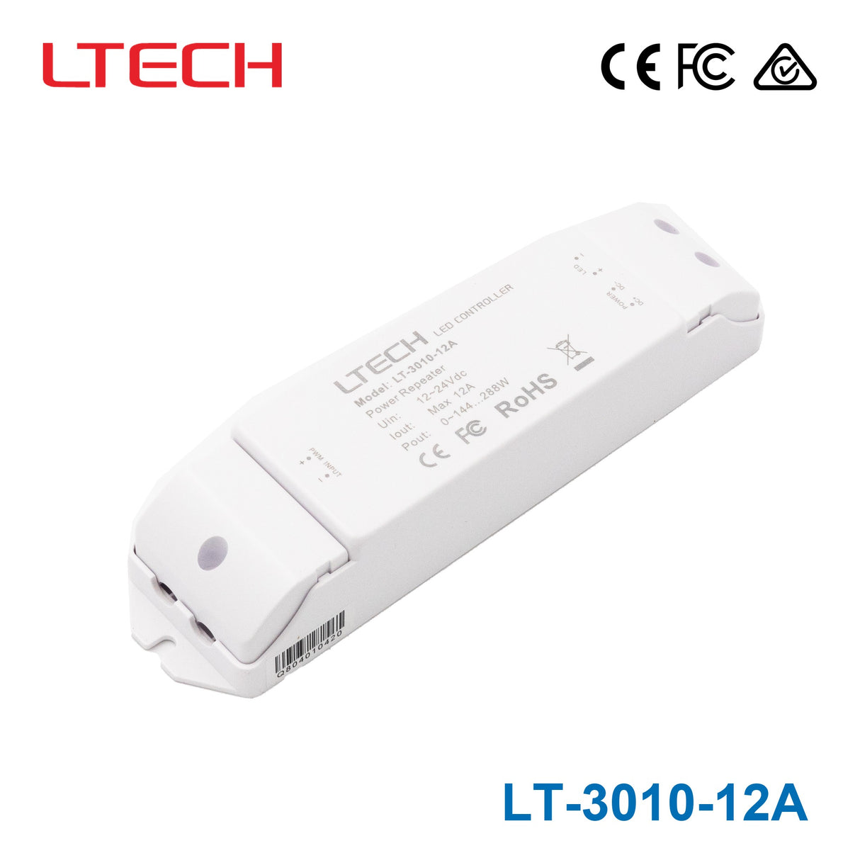 Ltech LT-3010-12A PWM Constant Voltage Repeater - Dimming